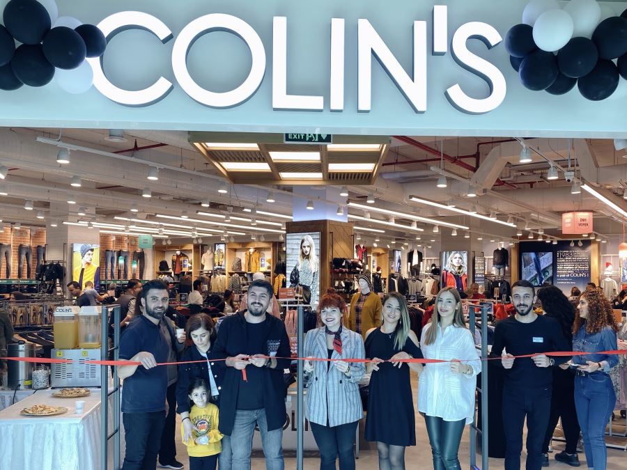 COLIN’S Adana’daki 5. mağazasını 01 Burda AVM’de açtı