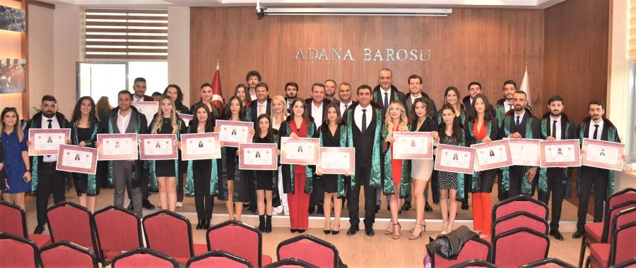 Adana Barosu ailesine katıldılar