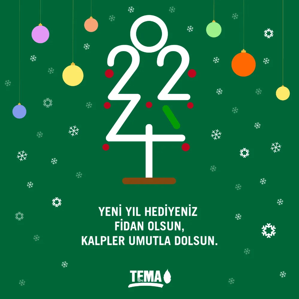 TEMA Vakfı’ndan yeni yılda fidan bağışı çağrısı:  