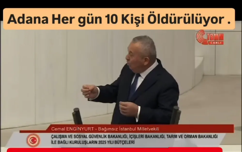 Bağımsız İstanbul Milletvekili Cemal Enginyurt Adana