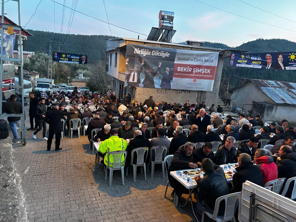 Cumhur İttifakı Karaisalı Belediye Başkan Adayı Bekir Şimşek 
