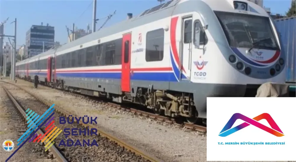 Mersin ve  Adana Tren Seferlerinde Mersin Büyükşehir Seferlere Başladı....Sıra Adana Büyükşehir