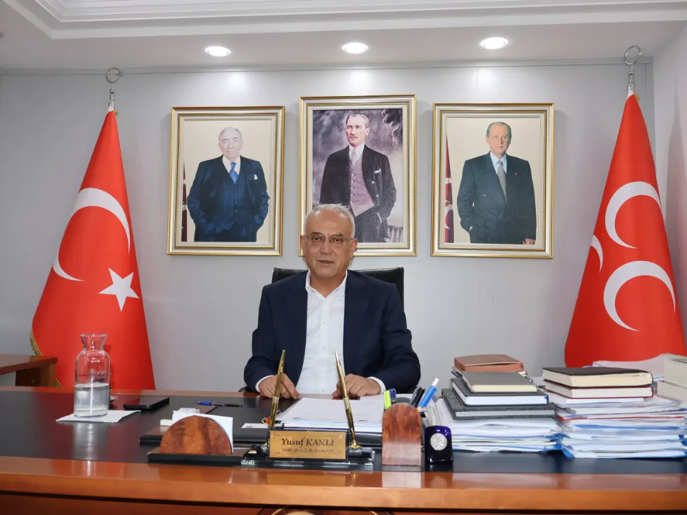 MHP Adana İl Başkanı Yusuf Kanlı 