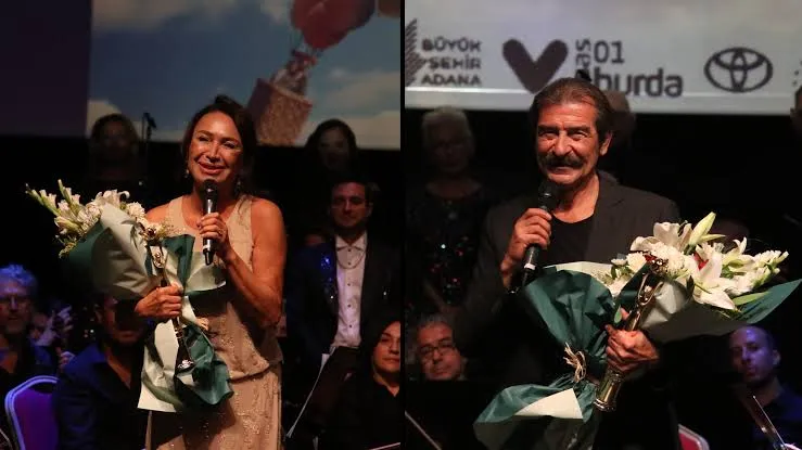 Adana Altın Koza Film Festivalinde Onur Ödülü Sahiplerini Buldu..