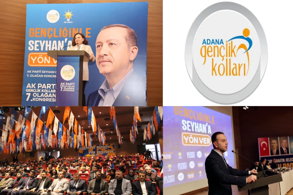 AK Parti Seyhan İlçe Gençlik Kolları  Kongresi Yapıldı….