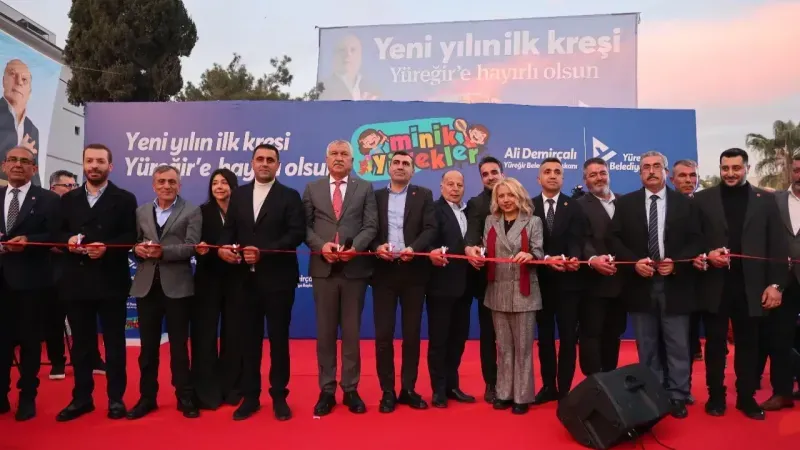 Yüreğir Belediyesi Yeni Yılın İlk Minik Yürekler Kreşini Açtı...