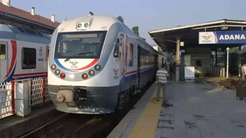 Adana’da, Tren Seferleri Geçici Olarak Durduruldu.