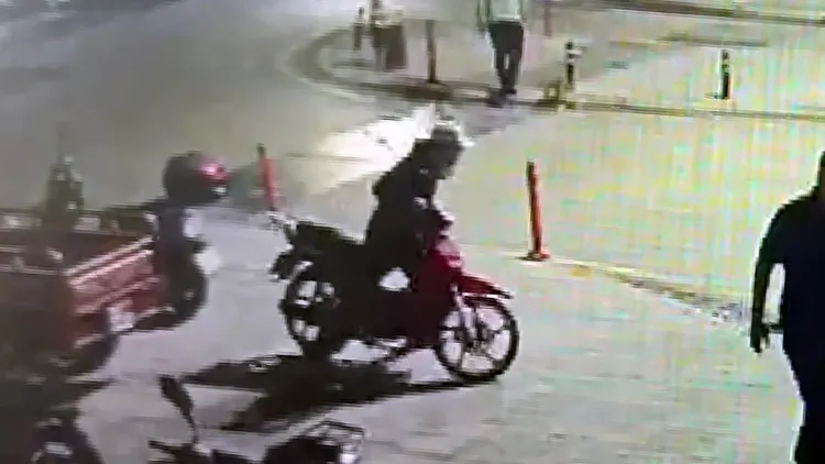Motorsikleti Çalarken Yakalandı