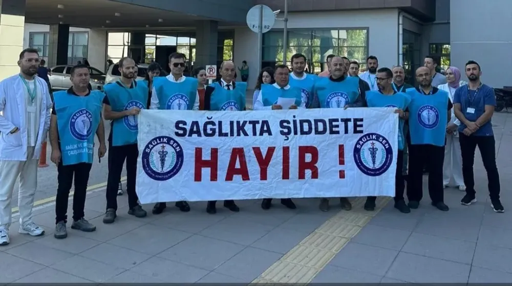 “Sağlıkta şiddet bir insanlık suçudur, asla kabul edilemez”