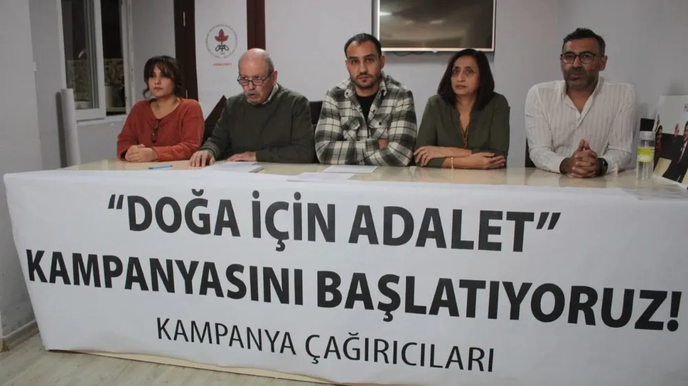 Adana’da “Doğa İçin Adalet” Kampanyası.