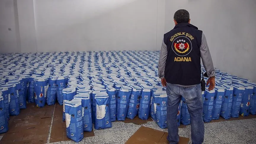 Seyhan’da kaçak deterjan Tesisi mühürlendi.