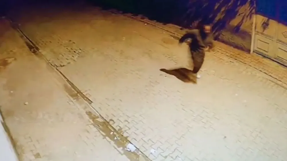 Adana'da bir kişi evlerin camlarını taşladı, sonra kaçtı!