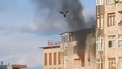 Adana’da Alevlere Teslim Olan Daire Küle Döndü!