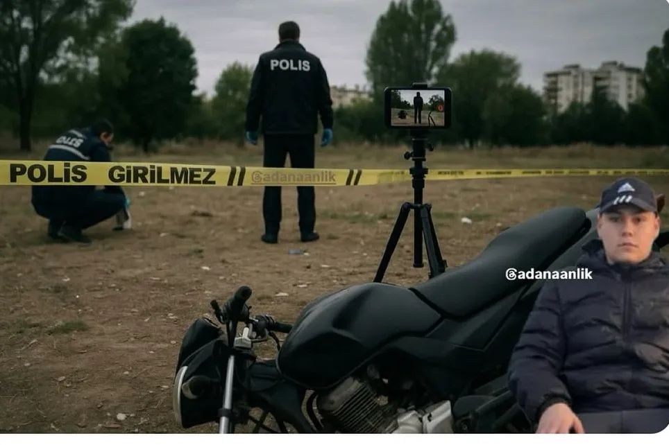 Motorsiklet Üzerinde Tiktok Çekerken Silah