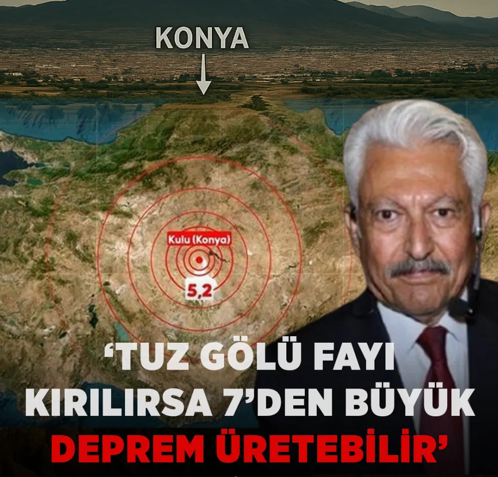Prof. Dr. Pampal: Tuz Gölü fayı 7.5 büyüklüğünde deprem üretebilir