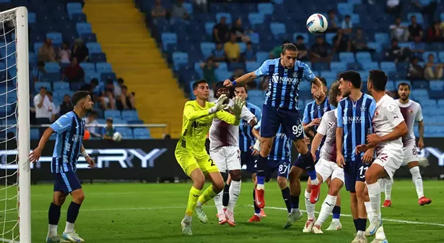 Küme Düşen Hatayspor, Küme Düşen Adana Demirspor karşısında farka koştu.. Ads 0-5 Hatayspor