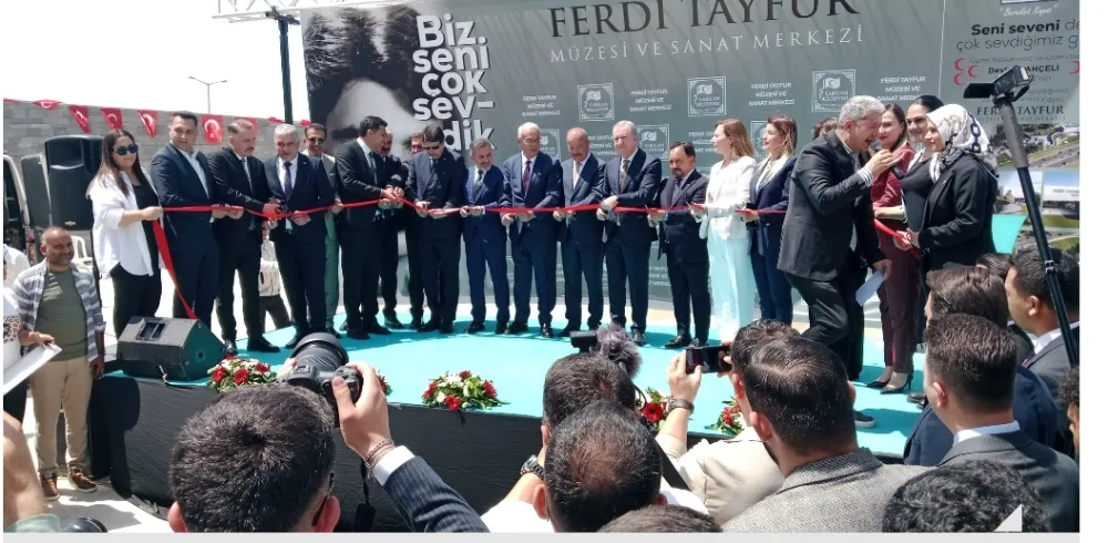 Sarıçam Ferdi Tayfur Sanat Müzesi ve Parkı Açıldı...