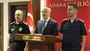 Adana Valiliğinden Asayiş Değerlendirmesi 