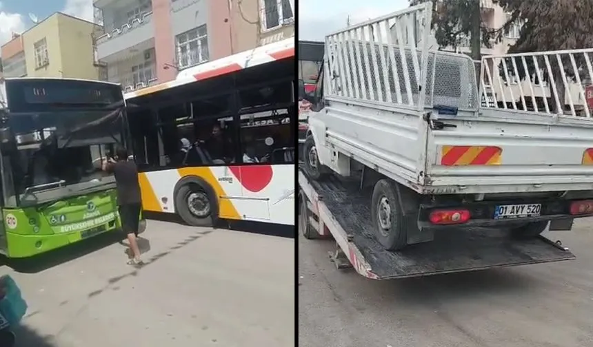 Kadın Belediye Otobüs Şoförüne Hakaret Eden Sürücü Ehliyetsiz Çıktı..