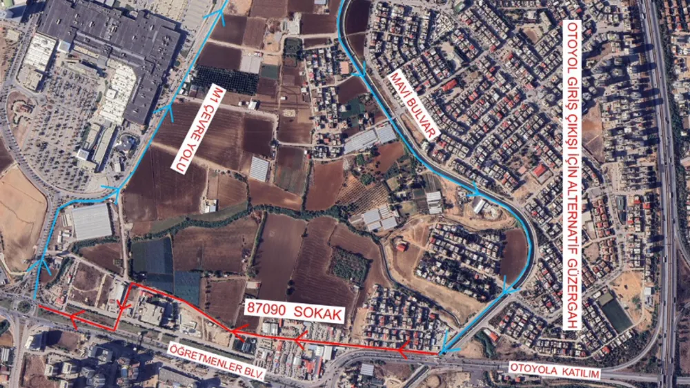 Yol Çalışması Nedeniyle Adana