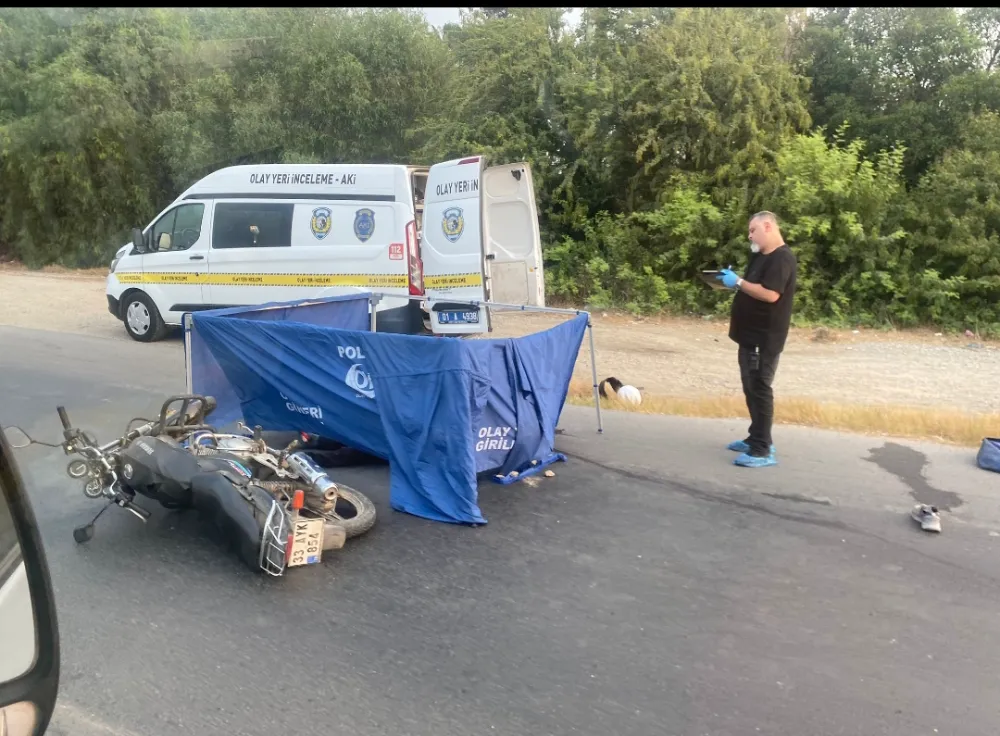 Yesiloba Hipodromu Civarında Ölümlü Motorsiklet Kazası...