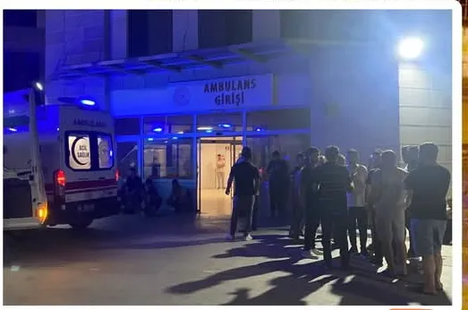 Motorsiklet Koşu Yolu Banketine Çarptı..1 Ağır 2 Yaralı 