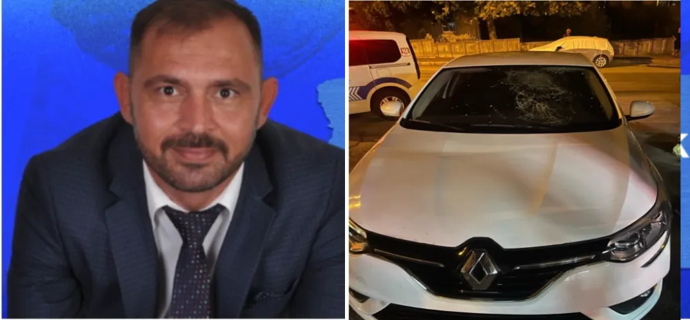 Belediye Evleri Muhtarının Aracına Saldırı..