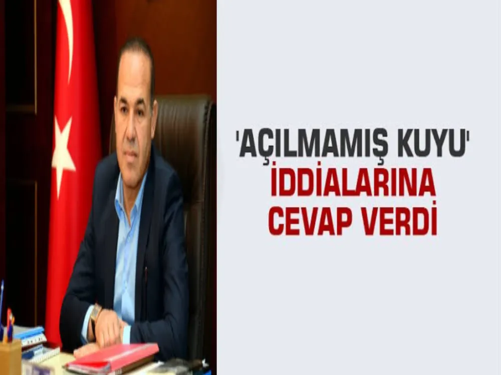 Hüseyin Sözlü’den Kuyu İddialarına Yanıt 