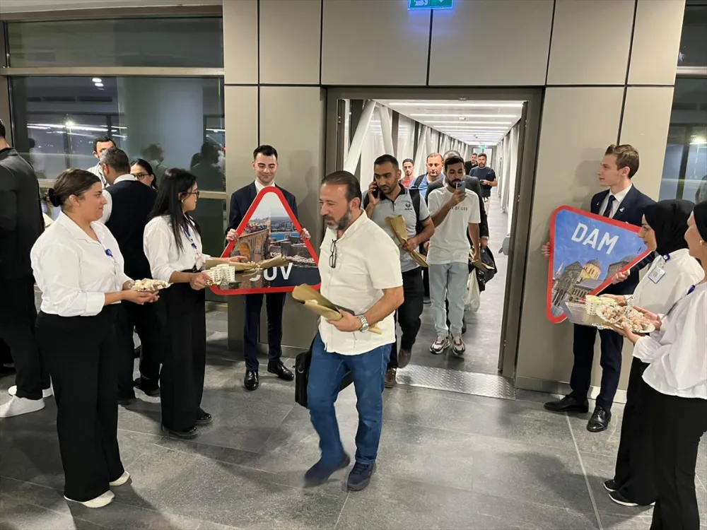 Çukurova Havalimanı ile Şam arasında direkt uçuşlar başladı.