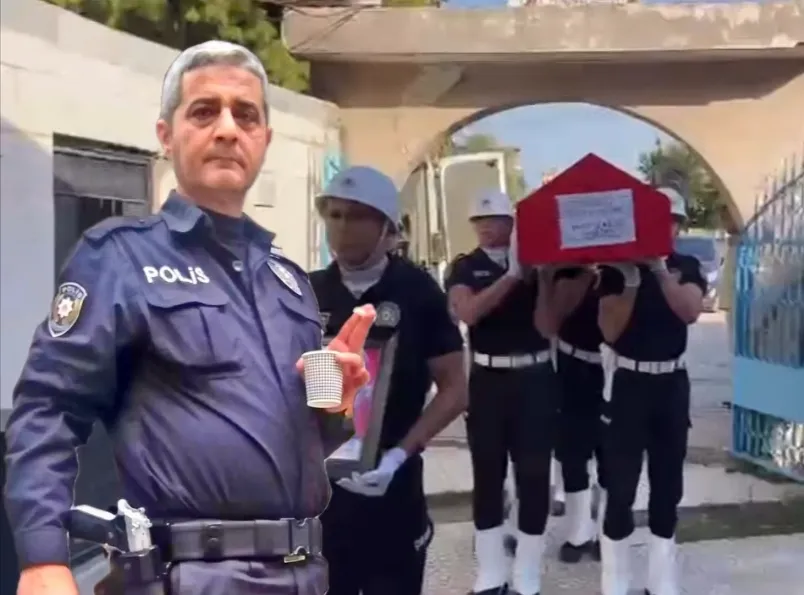 Kalp Krizi Sonucu Hayatını Kaybeden Adana'lı Polis memuru Son Yolculuğuna Uğurlandı 