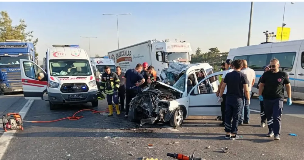 Pozantı Damlama Mevkiinde Trafik Kazası..3 Ölü 2 Yaralı