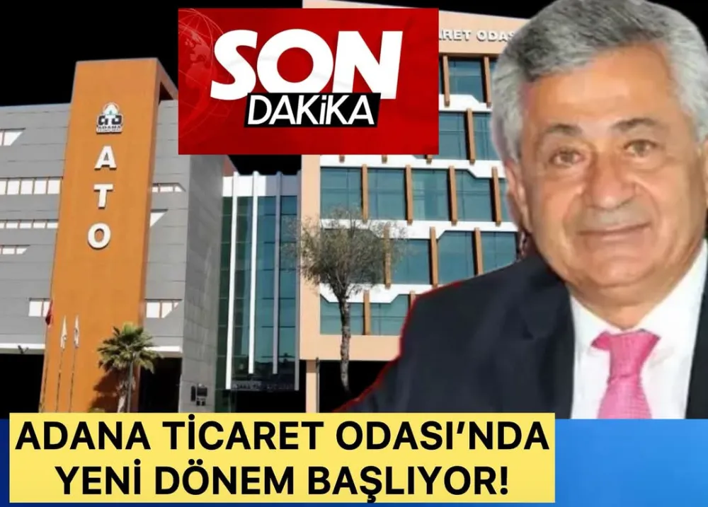 Adana Ticaret Odası seçimlerinde yeni Başkan Mehmet Şahbaz oldu