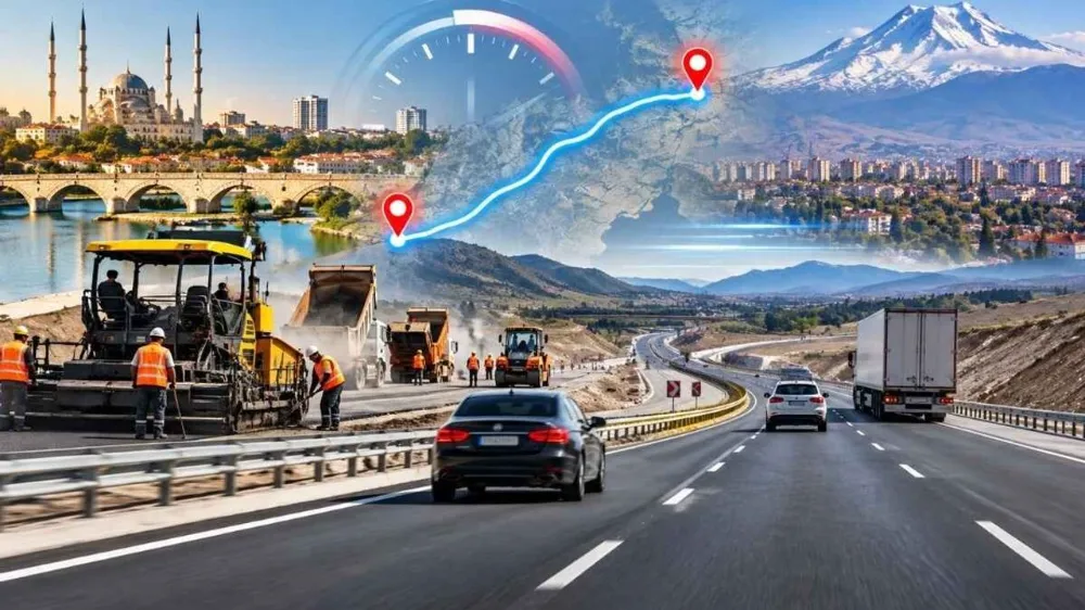 Adana-Kayseri arasını 2 saate düşürecek Proje'de önemli gelişme.