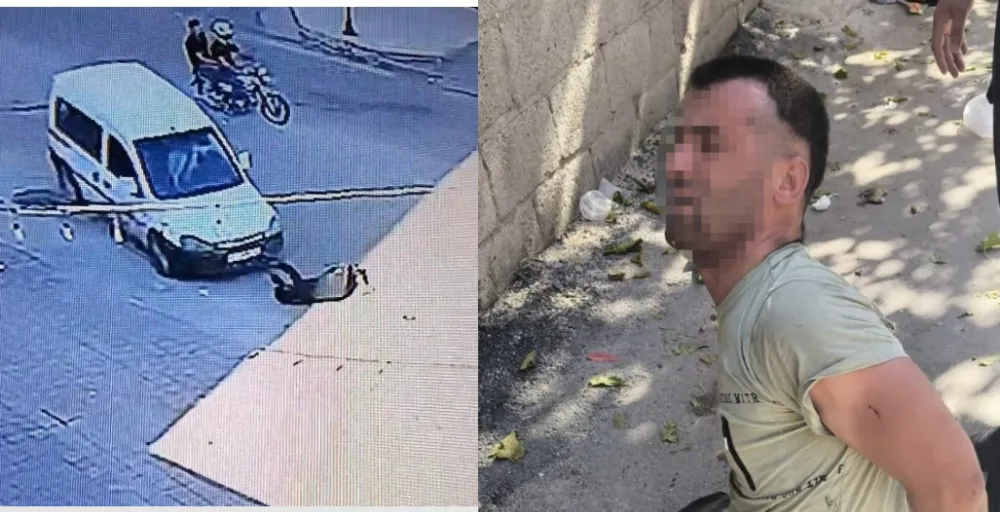 Adana'da Kaputa çıkıp aracı çalmıştı: Polis yakaladı