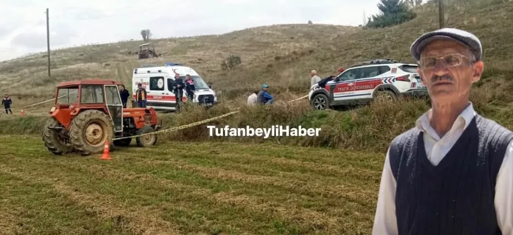 Adana'da Yaşlı Adam Traktör Kazasında Hayatını Kaybetti 