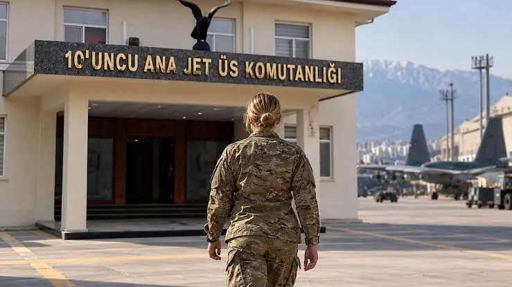 Adana İncirlik Hava Üssü’nde görevli Amerikalı kadın astsubayı taciz eden 2 şüpheli yakalandı