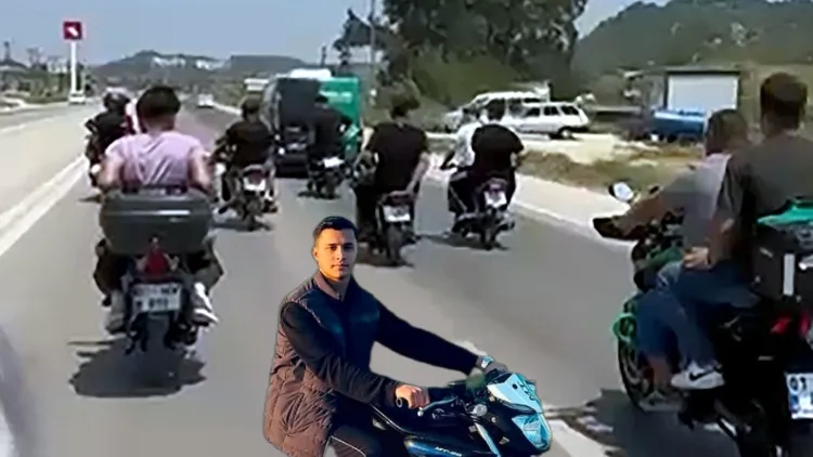 Adana'da Kazada Hayatını Kaybeden 17 Yaşındaki Genç'e Motosikletli Veda..