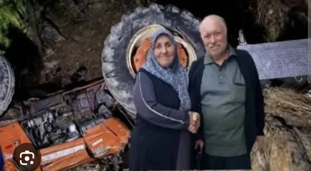Traktör Dereye Uçtu...Karı Koca Hayatını Kaybetti 