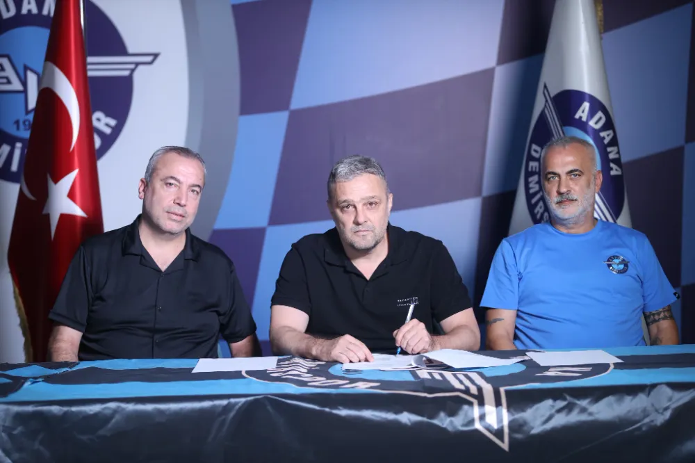 Adana Demirspor'un yeni teknik direktörü Volkan Bekiroğlu oldu
