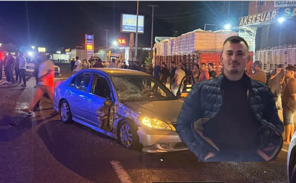 Motosiklet ile Otomobil Çarpıştı...24 Yaşındaki Genç Hayatını Kaybetti 