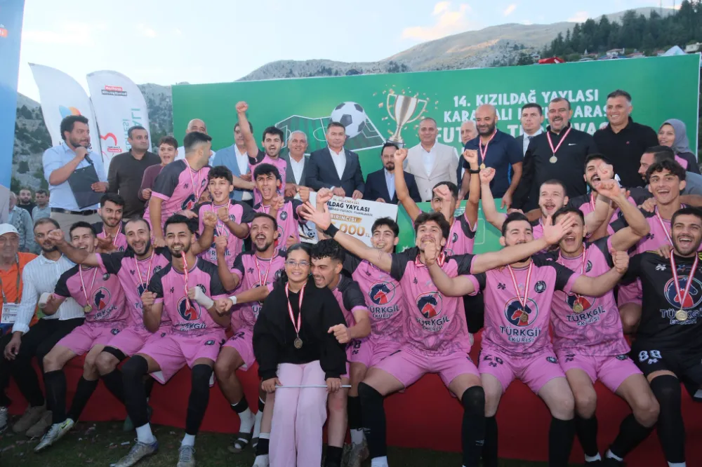 Kızıldağ Yaylası Futbol Turnuvası’nda Şampiyon Gildirlispor.