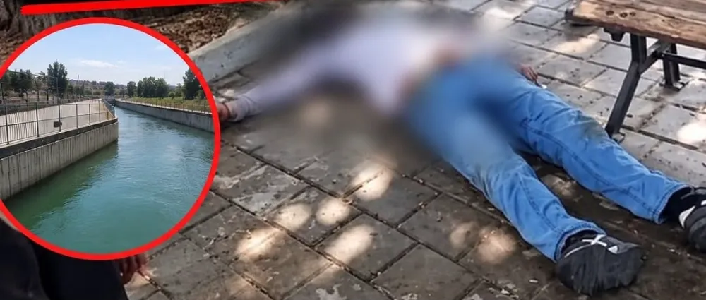 Yüreğir'de Sulama kanalına düşen bir kişi Hayatını Kaybetti 