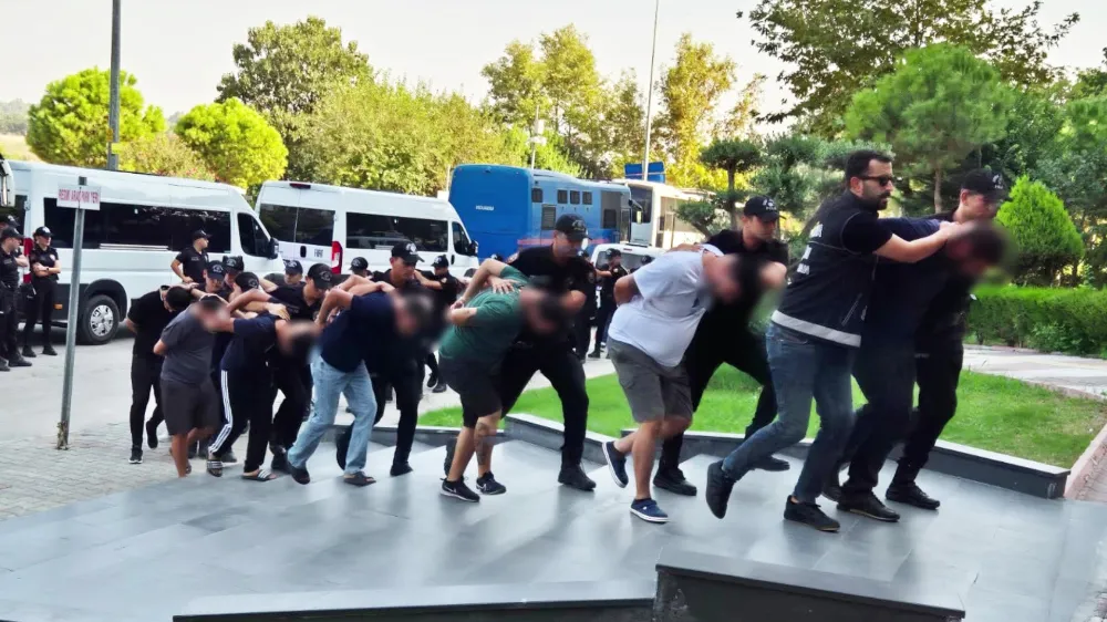 Ceyhan’da suç örgütüne operasyon: 41 şüpheli tutuklandı 