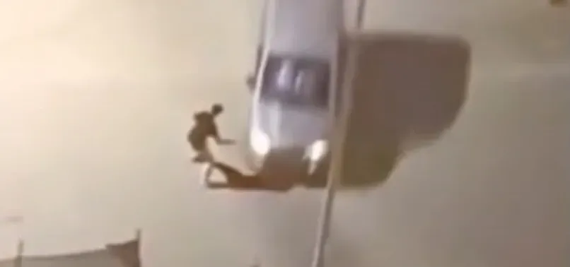 Kavga ettiği ağabeyinin üzerine sürdüğü Otomobil çukura düştü.